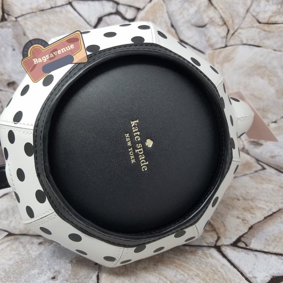 Alice in Wonderland Tea Pot Party Teapot Polka Dot Crossbody Bag Kate Spade - Picture 10 of 10